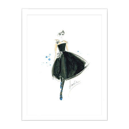 Cara In Lanvin Limited Edition Print