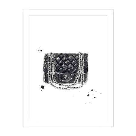 A Classic Black Bag Limited Edition Print