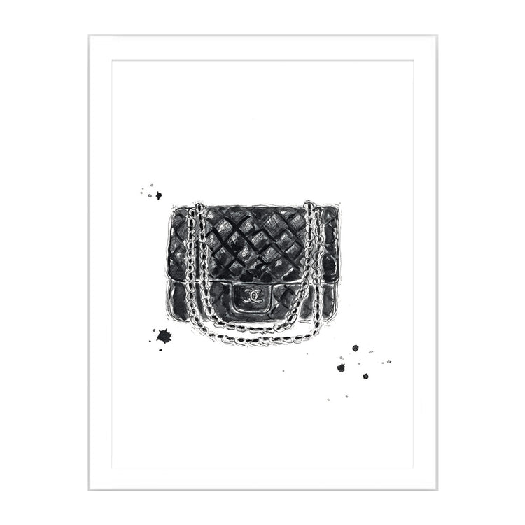 A Classic Black Bag Limited Edition Print