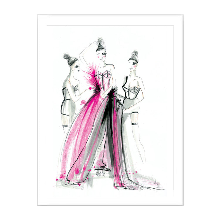 Couture Dress Fitting Limited Edition Print