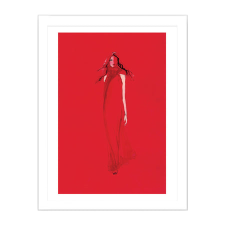 Lady In Red Limited Edition Print
