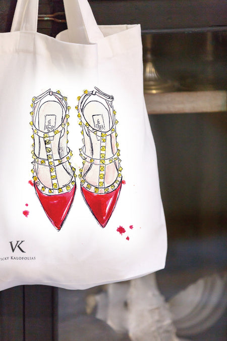 Fashion Tote Bag, Hello Rockstud